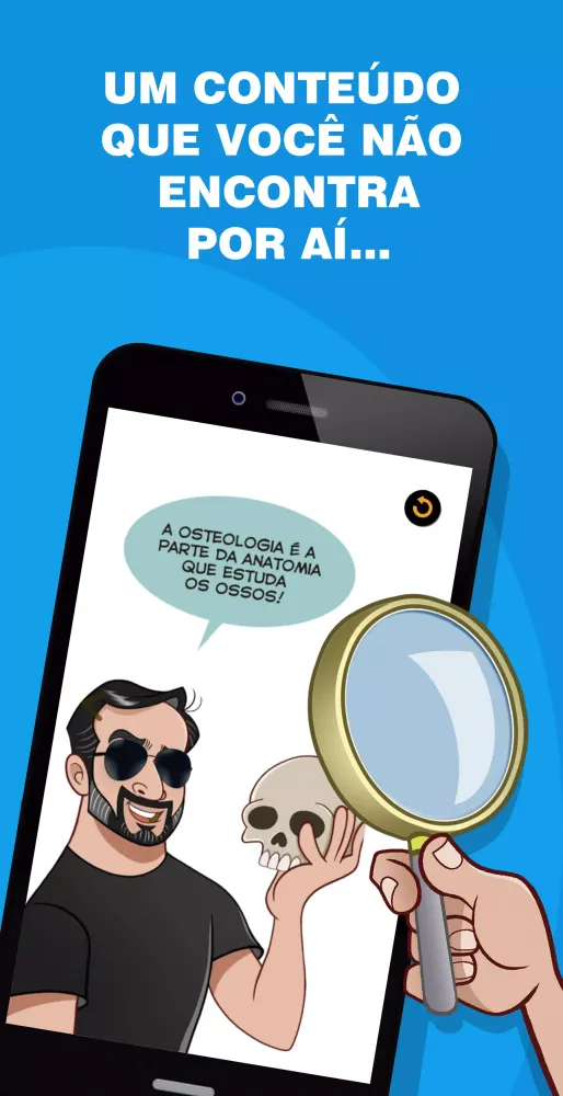 Anatomia Fácil na Palma da Mão स्क्रीनशॉट