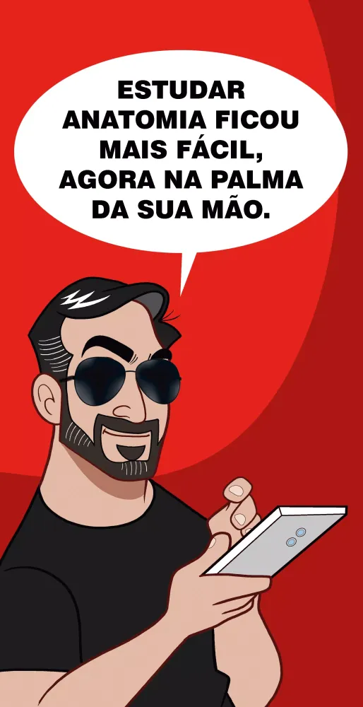 Anatomia Fácil na Palma da Mão स्क्रीनशॉट