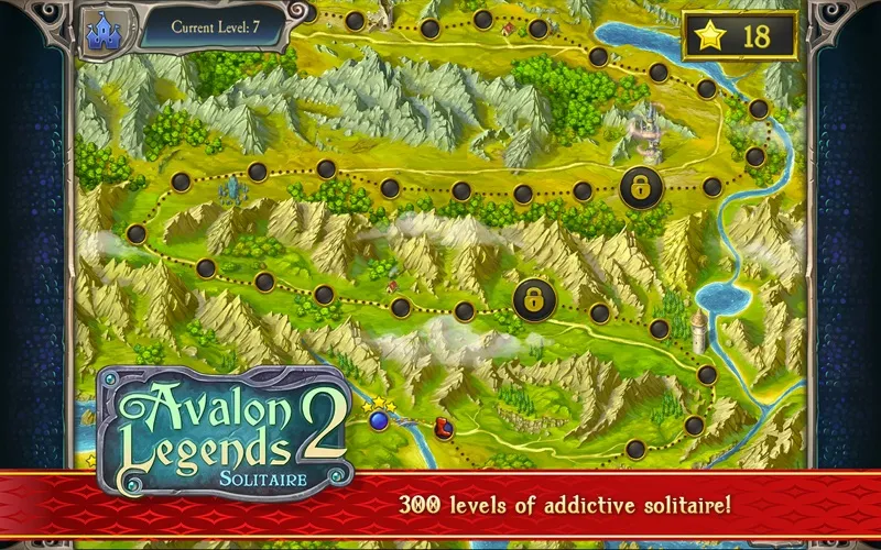 Captures d'écran de Avalon Legends Solitaire 2