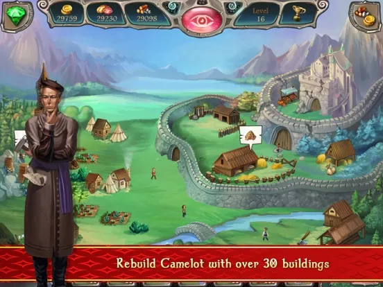 Avalon Legends Solitaire 2 (F) iPad  Screenshots