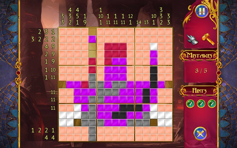 Mystery Mosaics スクリーンショット