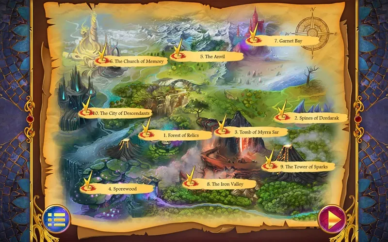 Capturas de tela do Mystery Mosaics