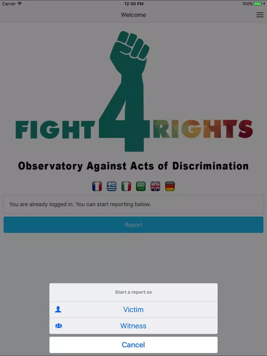 Fight 4 Rights iPad  Screenshots