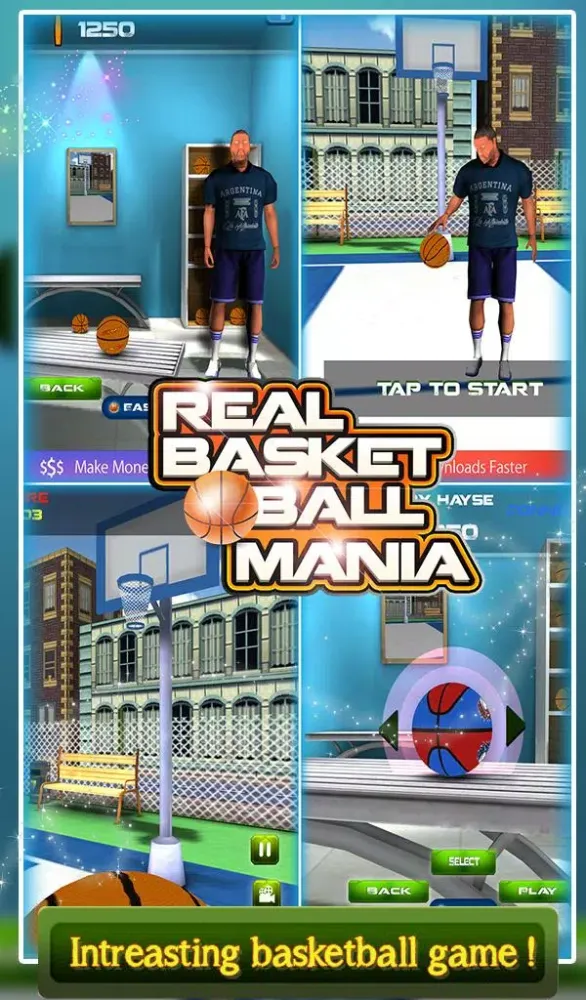 Capturas de pantalla de Real Basket Ball Mania