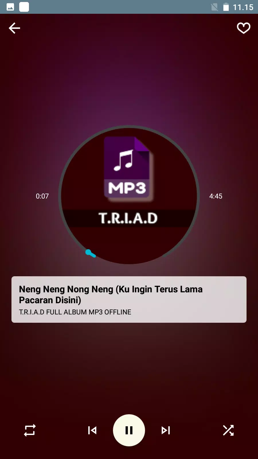 The Rock TRIAD Mp3 Offline Screenshots
