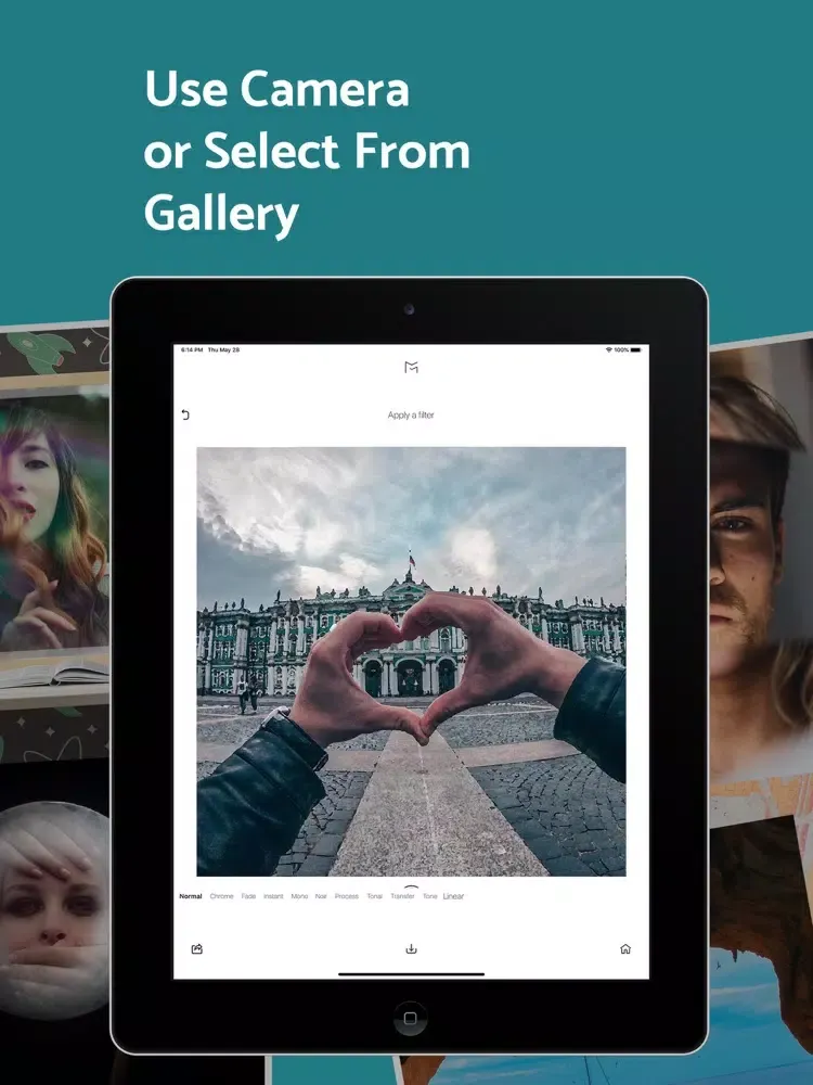 M Photo Lab: Filters & Editing iPad  স্ক্রিনশট
