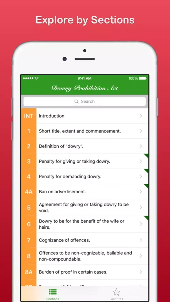 Screenshot di Dowry Prohibition Act