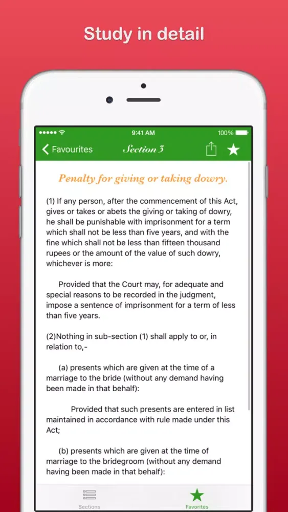 Screenshot di Dowry Prohibition Act