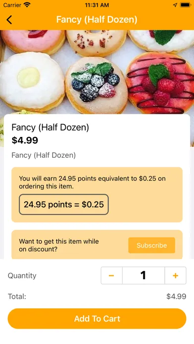 Tangkapan skrin Pauls Donut