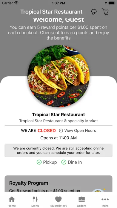 Tropical Star سکرین شاٹس