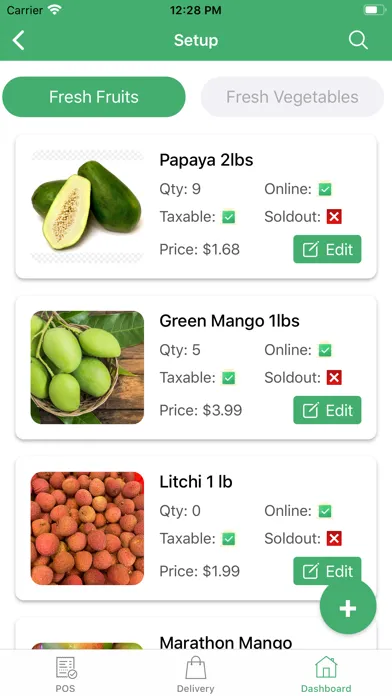 Скриншоты Retail POS System