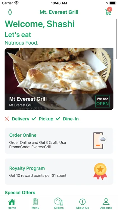 Capturas de pantalla de Mt Everest Grill