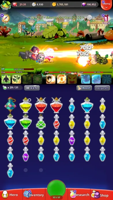 Zrzuty ekranu Merging poison by Salieri