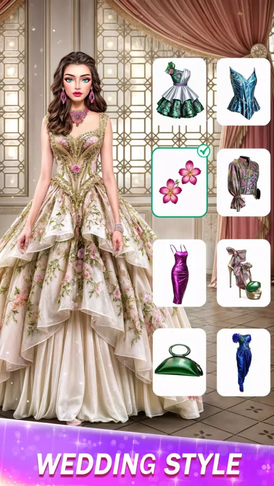ภาพหน้าจอของ Princess Dressup: Makeup Games
