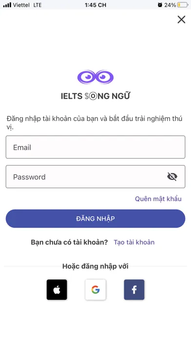 Học IELTS Song Ngữ スクリーンショット