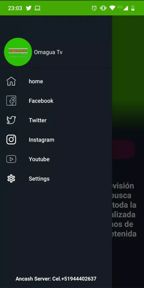 Omagua Tv Screenshots