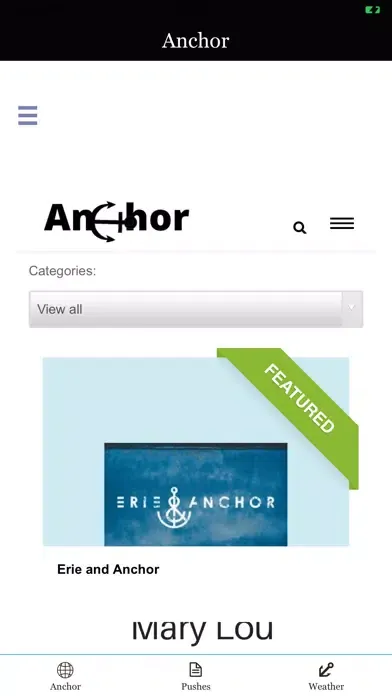 Anchor. Ekran Görüntüleri