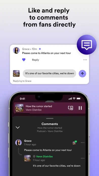 Скриншоты Spotify for Podcasters