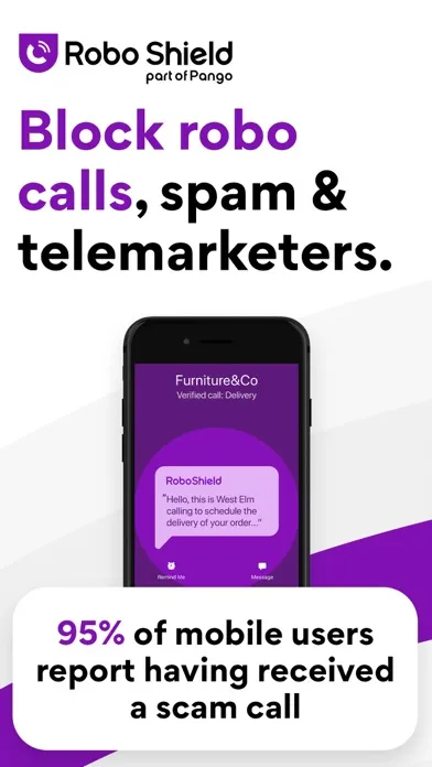 Tangkapan skrin Robo Shield Spam Call Blocker