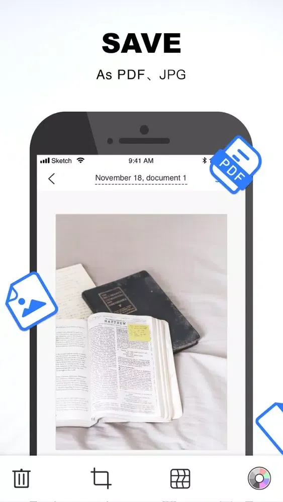 Capturas de tela do PDF Converter: Scan Document