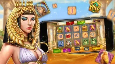 Tangkapan skrin Cleopatra's Gold Pyramid