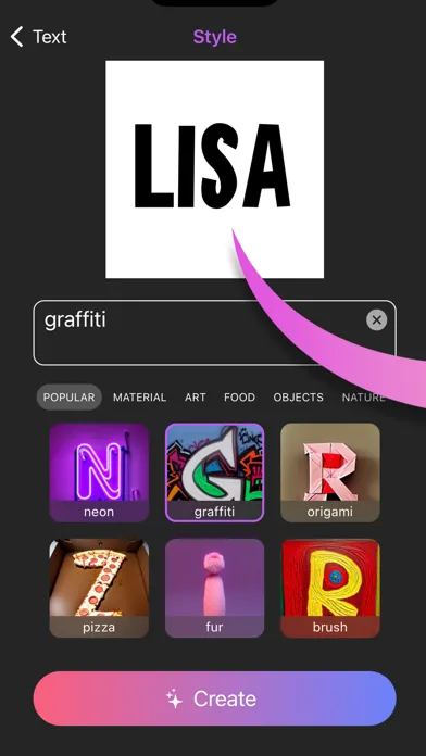ภาพหน้าจอของ AI Logo Maker Art Photo Design