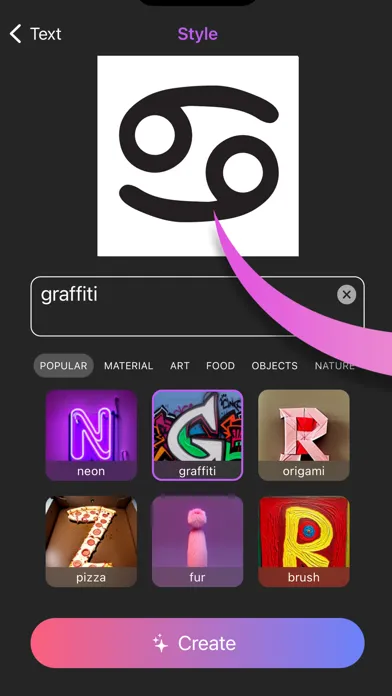 ภาพหน้าจอของ AI Logo Maker Art Photo Design