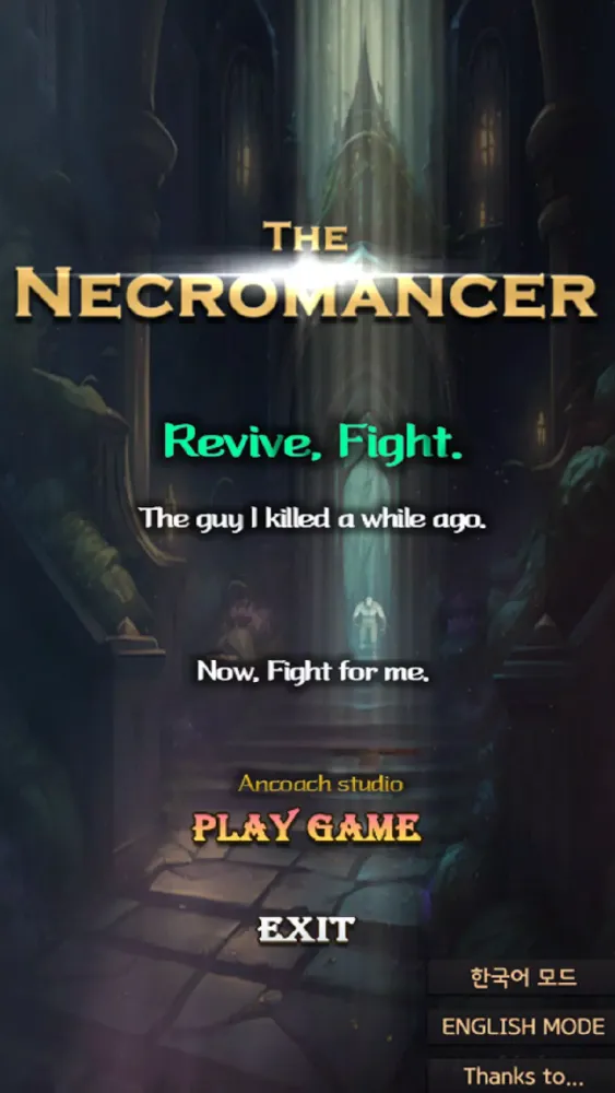 Capturas de tela do Necromancer RPG