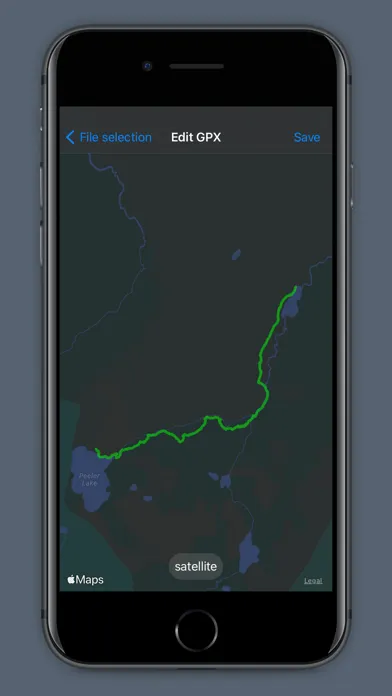 GPX File Editor Screenshots