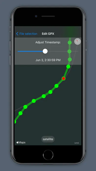 GPX File Editor Screenshots