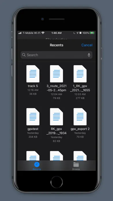GPX File Editor Screenshots