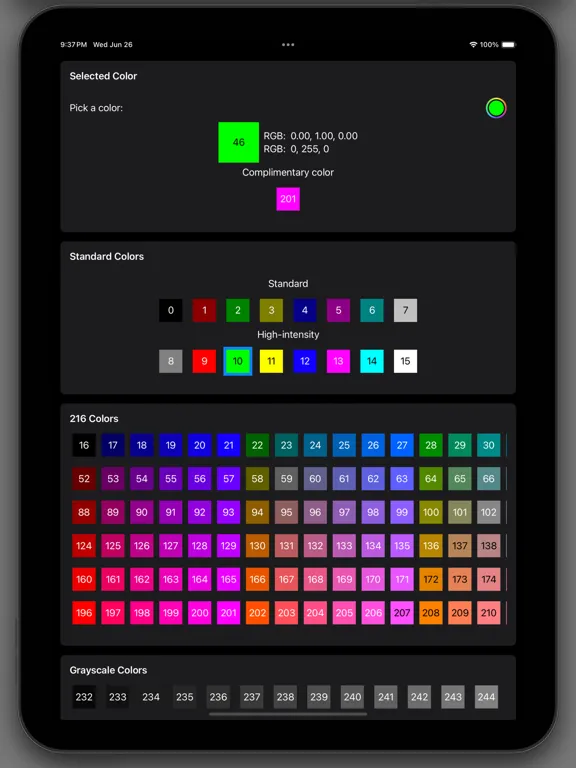 تصاویر ansiRGB iPad 