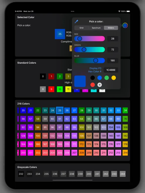 تصاویر ansiRGB iPad 