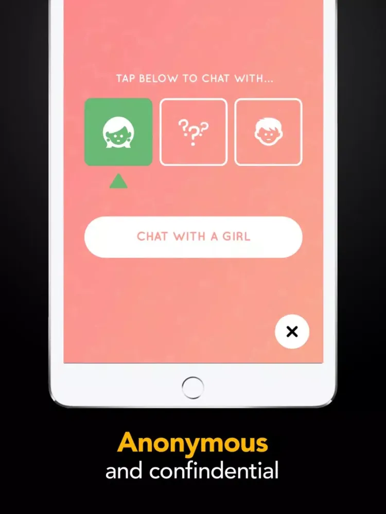 Talk to Strangers : Video Chat iPad  스크린샷