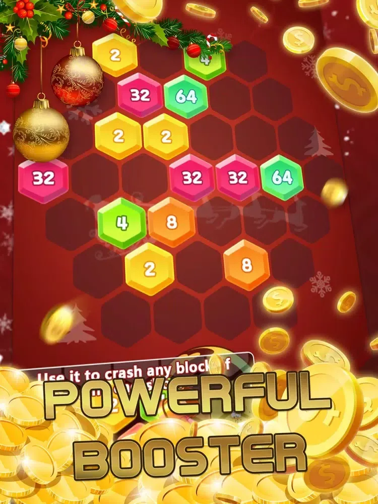 Crazy Xmas 2048 iPad  Screenshots
