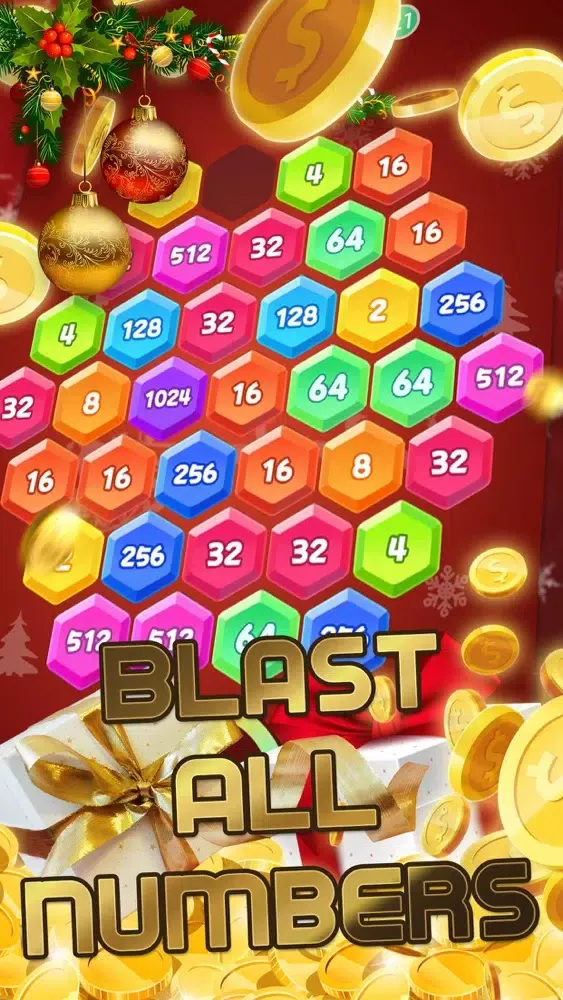 Crazy Xmas 2048 Screenshots