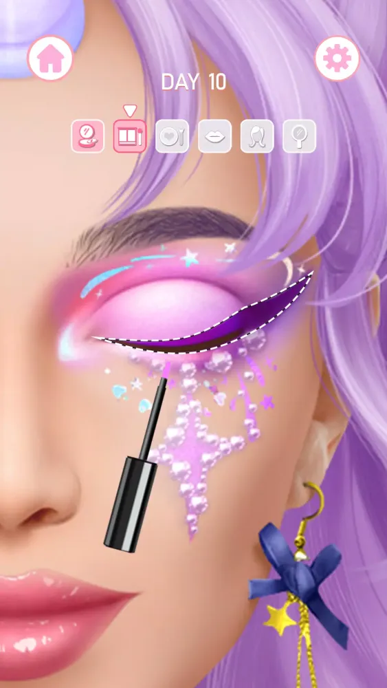 Fantasy Makeup Stylist应用截图