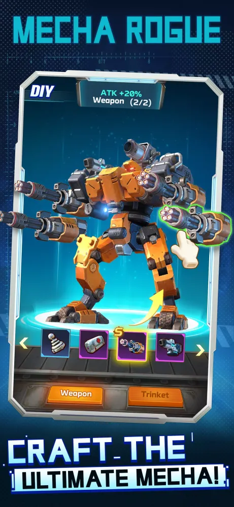 Mecha Rogue Screenshots