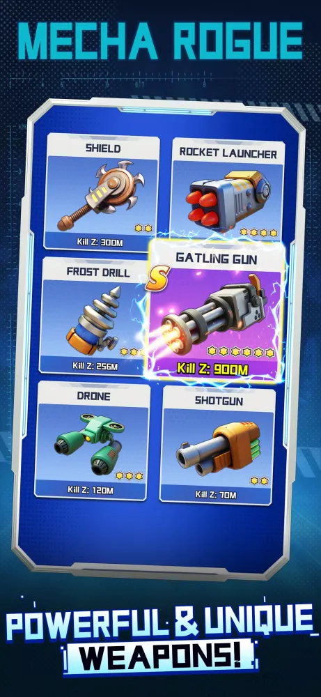 Mecha Rogue Screenshots