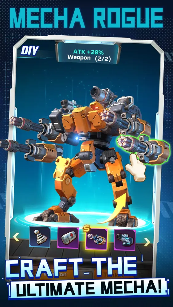 Mecha Rogue Screenshots