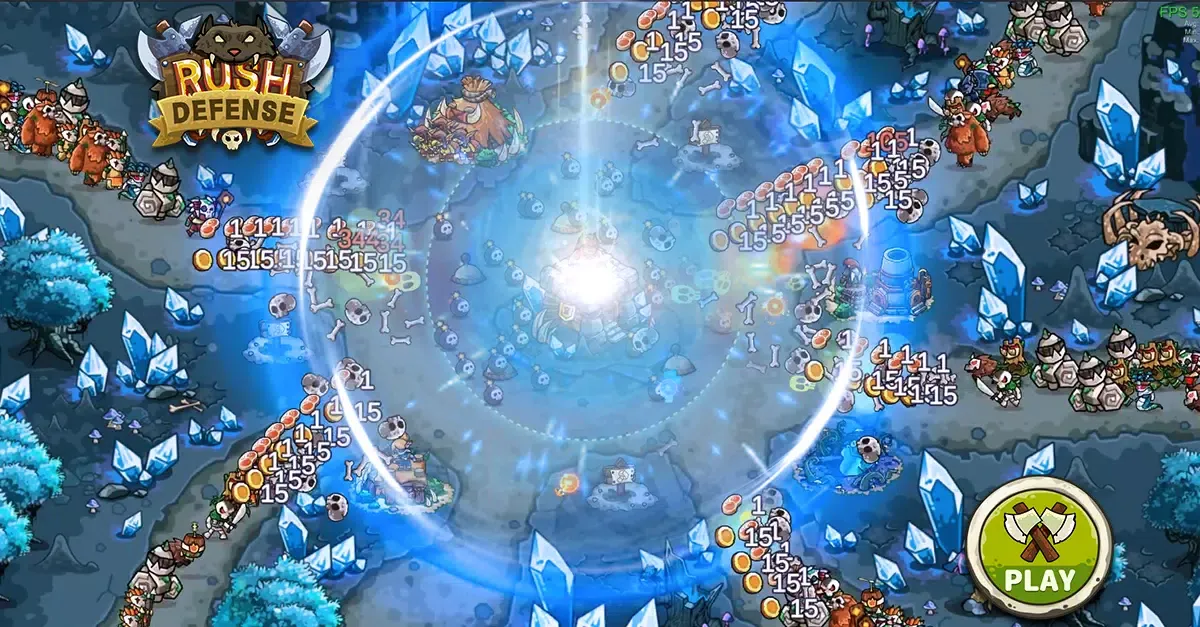 Rush defense: idle TD Screenshots