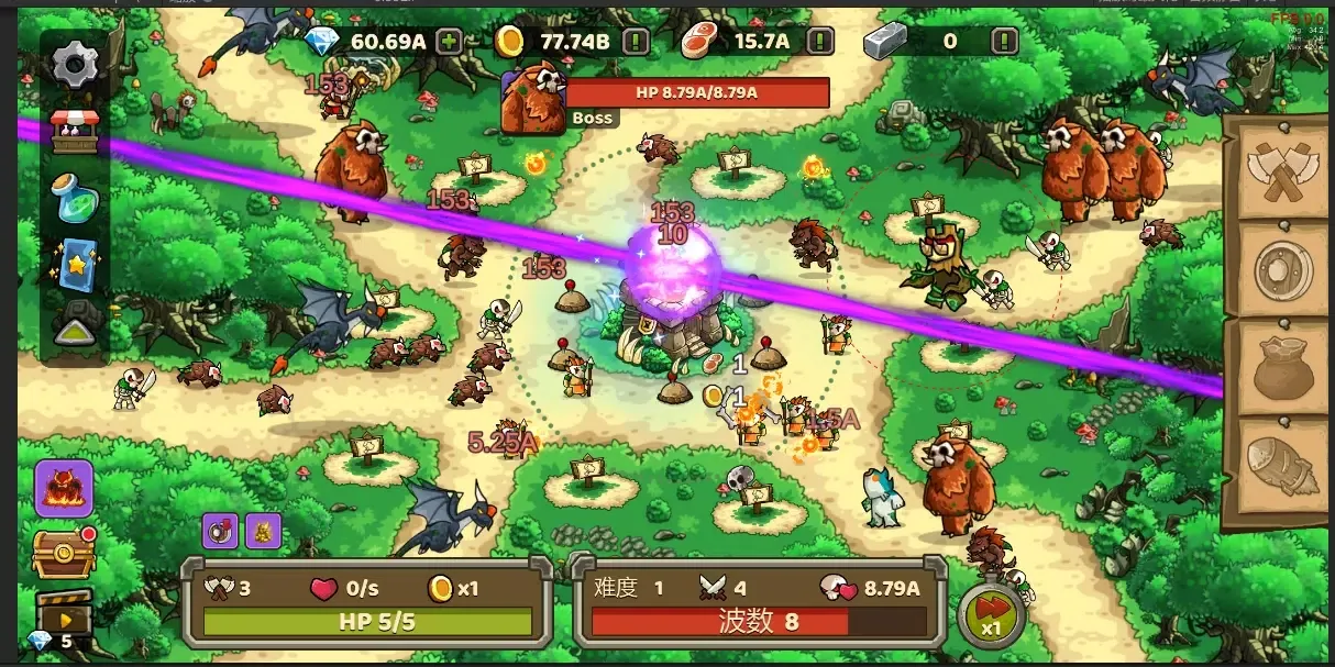 Rush defense: idle TD Screenshots