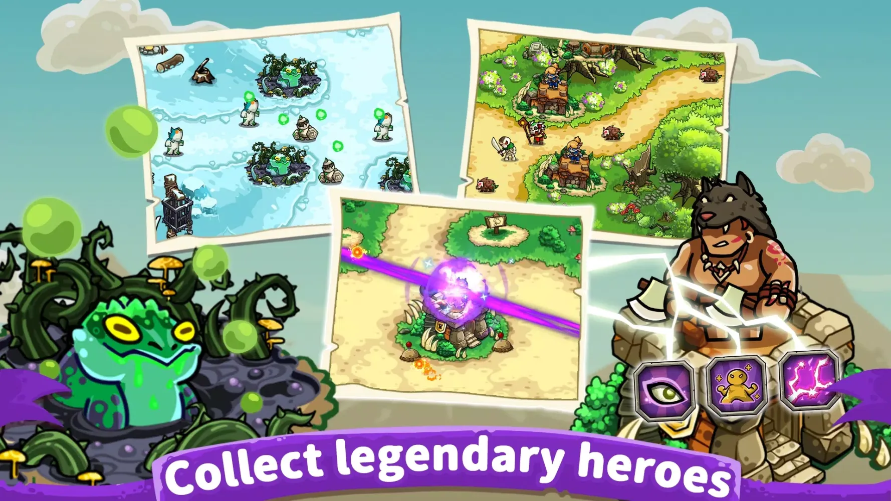 Rush defense: idle TD Screenshots