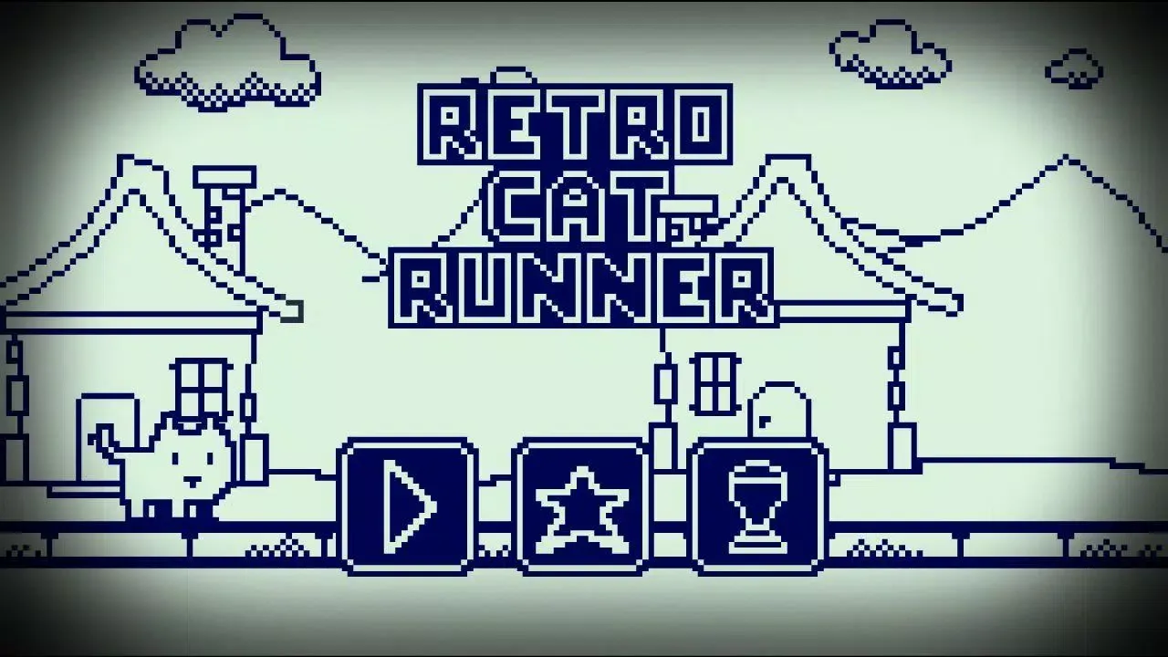 Tangkapan skrin Retro Cat Runner