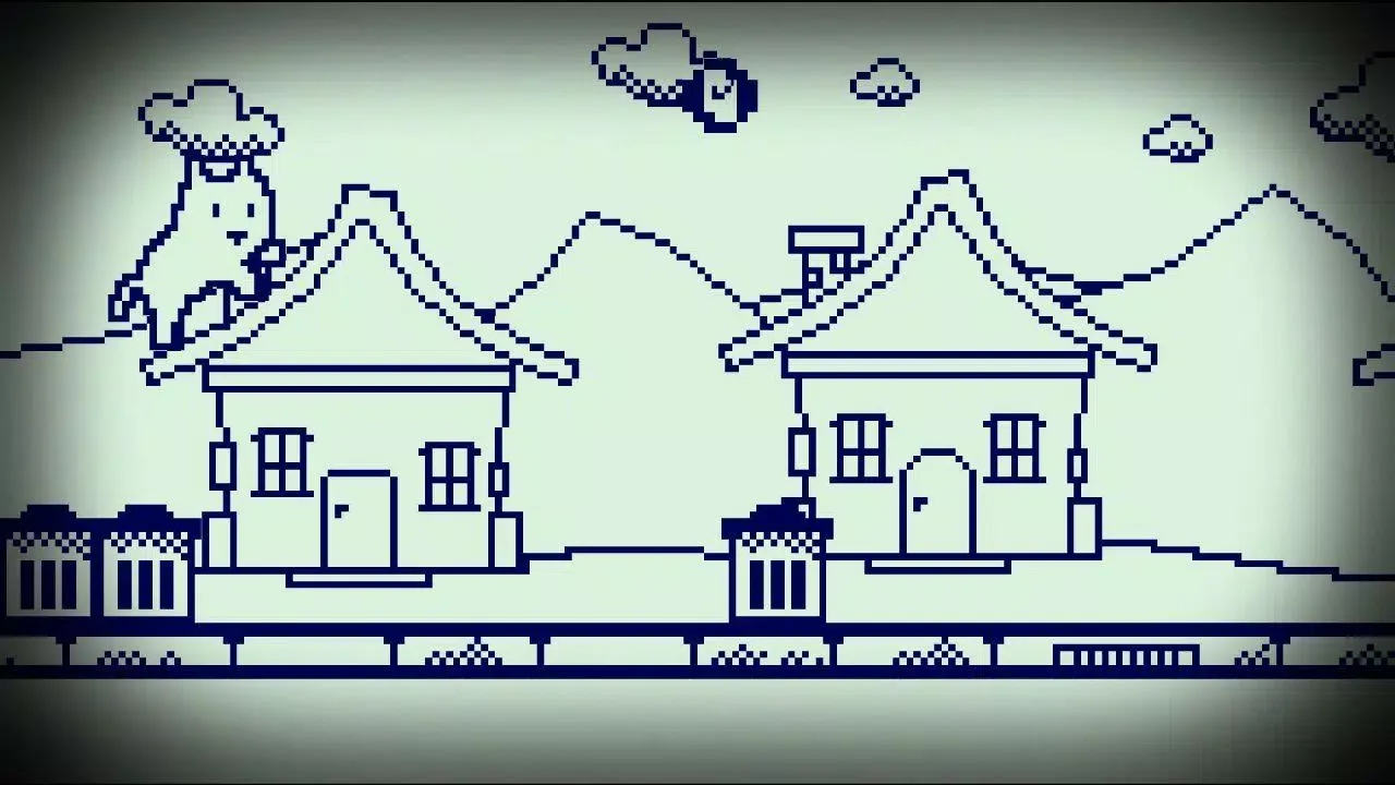 Tangkapan skrin Retro Cat Runner