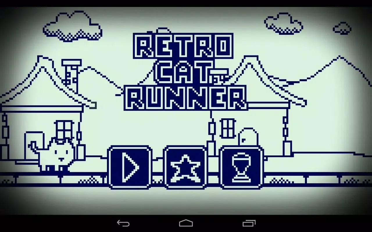 Tangkapan skrin Retro Cat Runner