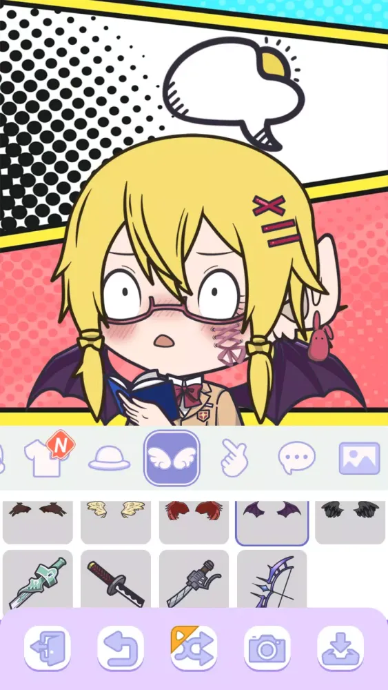Capturas de pantalla de Vivi Anime Creator