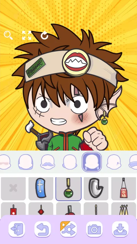 Capturas de pantalla de Vivi Anime Creator