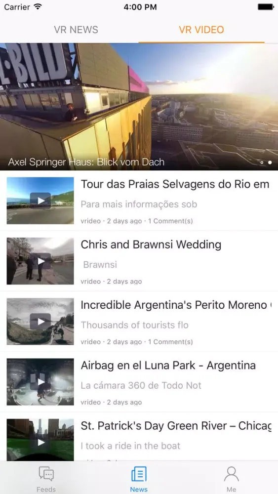 VRCommunity - The worldwide VR(virtual reality) community and VR player Screenshots