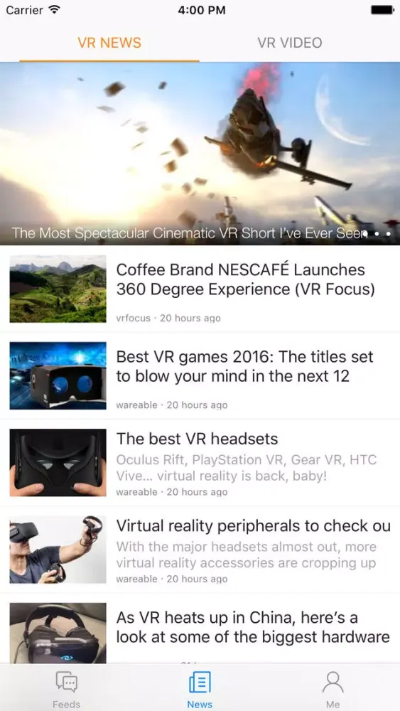 VRCommunity - The worldwide VR(virtual reality) community and VR player Screenshots